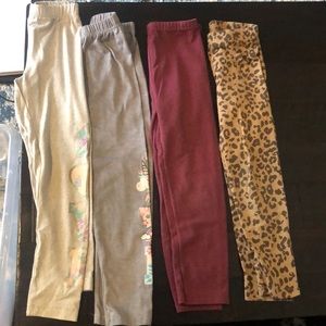 4 pair of little girl pants -size XS (5)